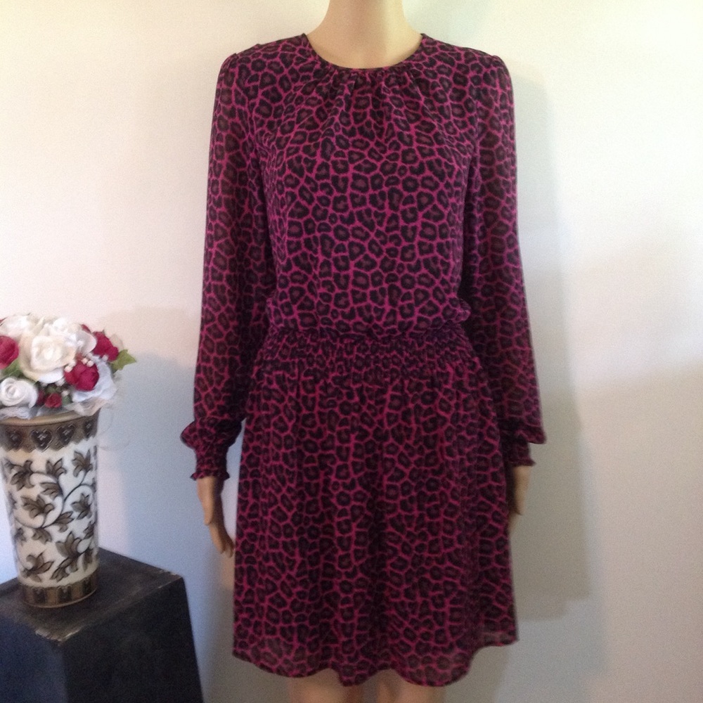 Leopard print dress